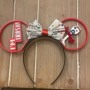 Custom IM TRASH TOY STORY EARS